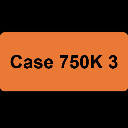 Case 750K 3